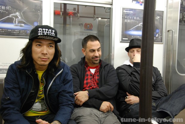 Tattoo artists Chris Nunez, Ami James and “apprentice” Yoji Harada host.